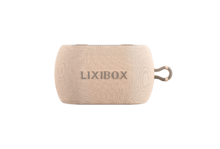 Loa Bluetooth Lixibox Petite Speaker có thiết kế nhỏ gọn với chất liệu vải mềm mại và màu sắc tinh tế, hoàn hảo cho việc nghe nhạc mọi lúc mọi nơi.