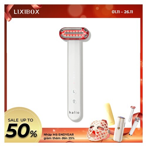 Máy Ánh Sáng Đỏ Tăng Sinh Collagen Halio Red Light Therapy Device 3 in 1