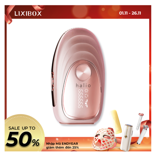Máy Triệt Lông Lạnh Cá Nhân Halio IPL Cooling Hair Removal Device