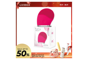 Halio Facial Cleansing & Massaging Device Hot Pink Limited Edition
