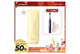Máy Triệt Lông Halio SilkGlow IPL Sapphire Cooling Hair Removal Device - Yellow, thiết kế hiện đại màu vàng, và các sản phẩm làm đẹp khác với khuyến mãi hấp dẫn.
