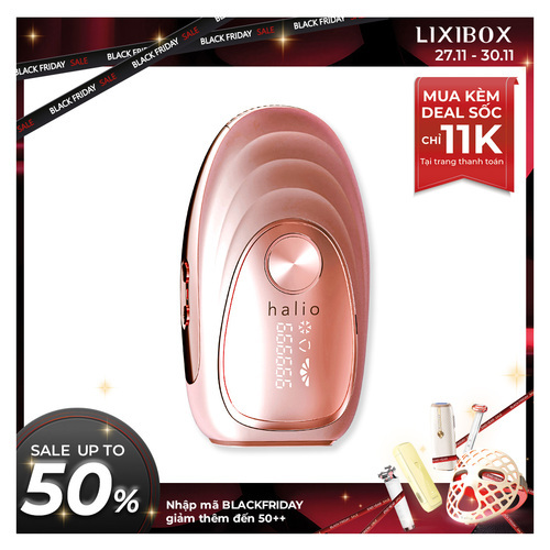 Máy Triệt Lông Lạnh Cá Nhân Halio IPL Cooling Hair Removal Device