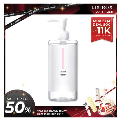 Nước Tẩy Trang Chacott Cleansing Water 500ml