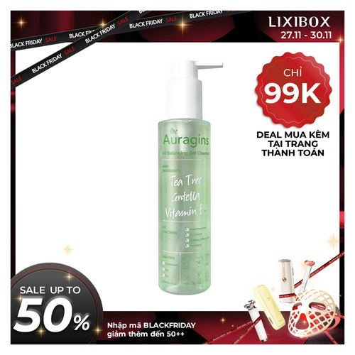 Sữa rửa mặt The Auragins Oil Balancing Gel Cleanser 150ml