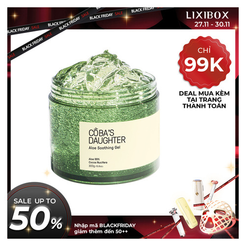 Gel Dưỡng Da Nha Đam Hương Dừa CoBa’s Daughter Aloe Soothing Gel 300gr