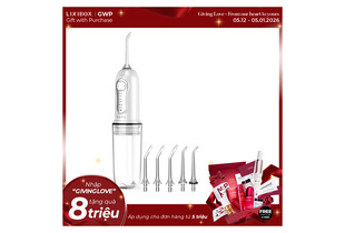 Máy tăm nước cầm tay 6 chế độ Halio Professional Cordless Oral Irrigator