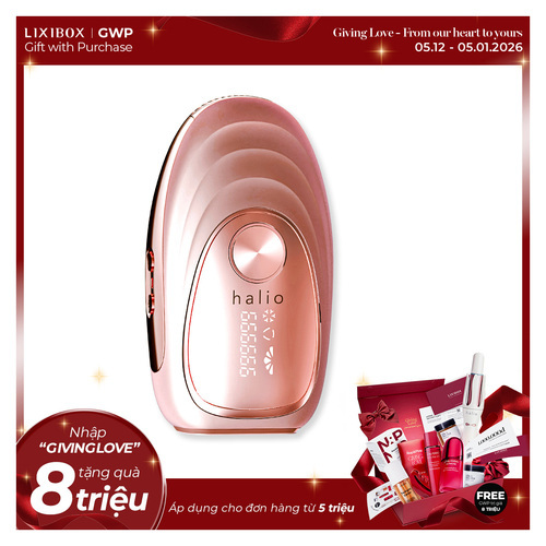 Máy Triệt Lông Lạnh Cá Nhân Halio IPL Cooling Hair Removal Device