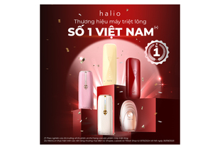 Máy Triệt Lông Halio SilkGlow IPL Sapphire Cooling Hair Removal Device - Rouge nằm trong bộ sưu tập sản phẩm số 1 Việt Nam, thể hiện sự hiện đại và hiệu quả trong việc triệt lông, cùng với màu sắc nổi bật và thiết kế tinh tế.