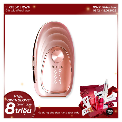 Máy Triệt Lông Lạnh Cá Nhân Halio IPL Cooling Hair Removal Device