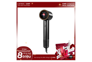 Máy Sấy Tóc Ion Âm Halio Hypersonic Hair Dryer Space Grey