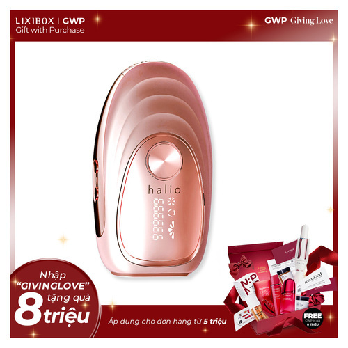Máy Triệt Lông Lạnh Cá Nhân Halio IPL Cooling Hair Removal Device
