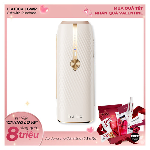 Máy Triệt Lông Lạnh Sapphire Halio InfinityGlow Advanced IPL Sapphire Cooling Hair Removal Device - Beige