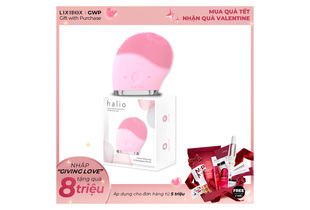 Halio Facial Cleansing & Massaging Device Baby Pink Limited Edition