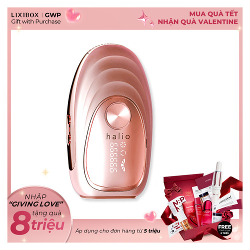 Máy Triệt Lông Lạnh Cá Nhân Halio IPL Cooling Hair Removal Device