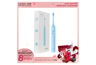 Bàn chải điện Halio Sonic SmartClean Electric Toothbrush Sky Blue