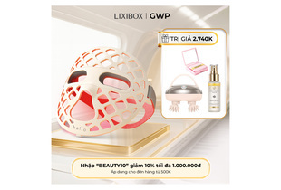 Mặt Nạ Ánh Sáng Sinh Học Halio PureGlow Ultralite Silicone LED Face Mask, thiết kế nhẹ nhàng giúp cải thiện làn da cùng các sản phẩm chăm sóc sắc đẹp kèm theo, ưu đãi giảm giá 10% với mã "BEAUTY10" cho đơn hàng từ 500K.