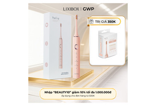 Bàn chải điện Halio Sonic SmartClean Electric Toothbrush Coral