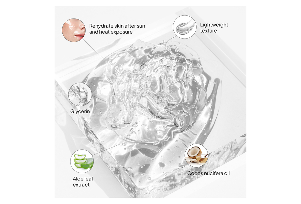 Gel Dưỡng Da Nha Đam Hương Dừa CoBa’s Daughter Aloe Soothing Gel 300gr với chất gel nhẹ, tái tạo độ ẩm cho da sau khi tiếp xúc với nắng, chứa chiết xuất lô hội, glycerin và dầu Cocos nucifera, phù hợp cho mọi loại da.