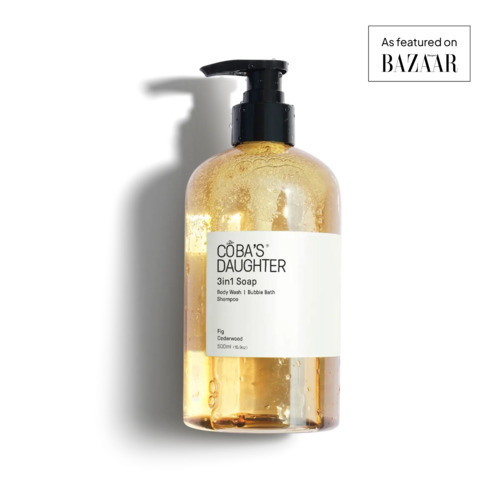 Gel Tắm Rửa tay Tắm Bồn CoBa's Daughter 3in1 Bodywash, Hand Wash and Bubble Bath 500ml - Fig & Cedarwood