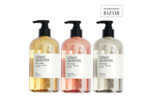 Dầu gội, sữa tắm và bọt tắm CoBa's Daughter 3in1 với các hương vị Fig, Cedarwood và Grapefruit Peel, Eucalyptus Globulus, Persian Lime trong chai 500ml, mang đến trải nghiệm tắm gội thư giãn và làm sạch tuyệt vời.