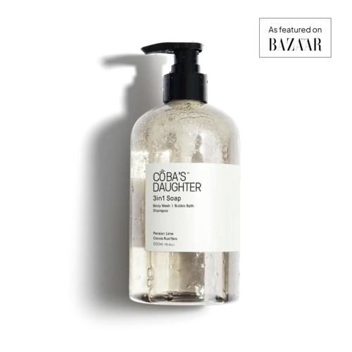 Gel Tắm Rửa tay Tắm Bồn CoBa's Daughter 3in1 Bodywash, Hand Wash and Bubble Bath 500ml - Persian Lime & Cocos Nucifera