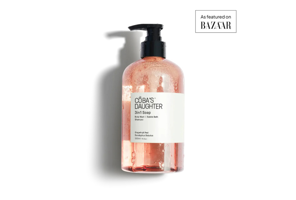 Gel Tắm Rửa tay Tắm Bồn CoBa's Daughter 3in1 Bodywash, Hand Wash and Bubble Bath 500ml với chiết xuất Vỏ Bưởi và Eucalyptus Globulus, mang lại sự sạch sẽ và thư giãn tối ưu cho làn da.