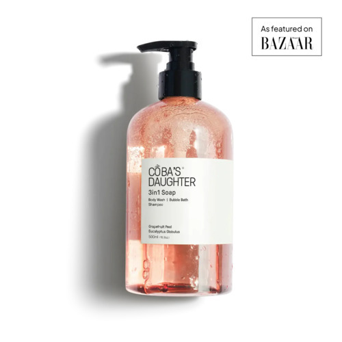 Gel Tắm Rửa tay Tắm Bồn CoBa's Daughter 3in1 Bodywash, Hand Wash and Bubble Bath 500ml - Grapefruit Peel & Eucalyptus Globulus