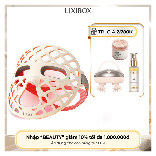 Mặt Nạ Ánh Sáng Sinh Học Halio PureGlow Ultralite Silicone LED Face Mask