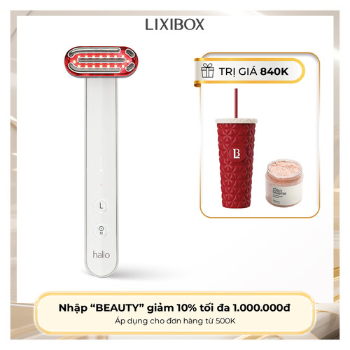 Máy Ánh Sáng Đỏ Tăng Sinh Collagen Halio Red Light Therapy Device 3 in 1