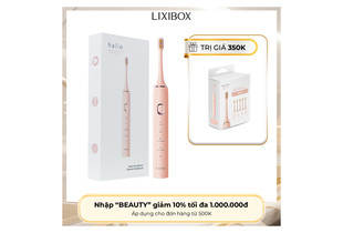 Bàn chải điện Halio Sonic SmartClean Electric Toothbrush Coral