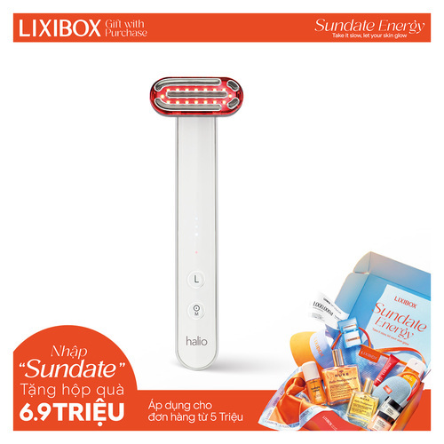 Máy Ánh Sáng Đỏ Tăng Sinh Collagen Halio Red Light Therapy Device 3 in 1