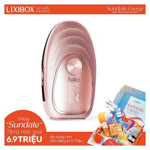 Máy Triệt Lông Lạnh Cá Nhân Halio IPL Cooling Hair Removal Device