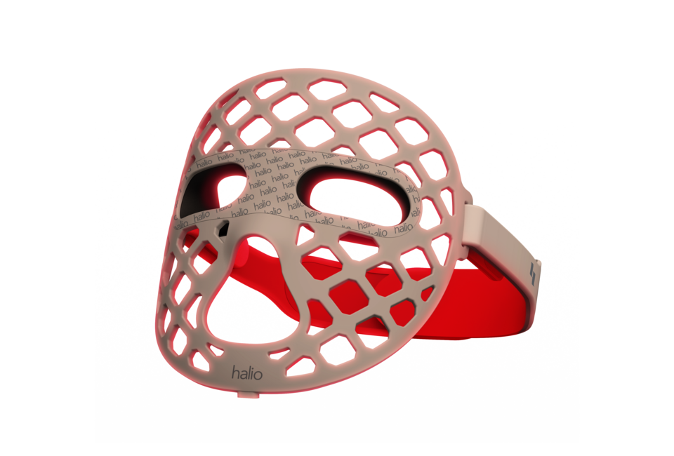 Mặt Nạ Ánh Sáng Sinh Học Halio PureGlow Ultralite Silicone LED Face Mask Pro với thiết kế hiện đại và tính năng làm sáng da, giúp cải thiện sức khỏe làn da. Sản phẩm hoàn hảo cho các liệu pháp chăm sóc sắc đẹp tại nhà.