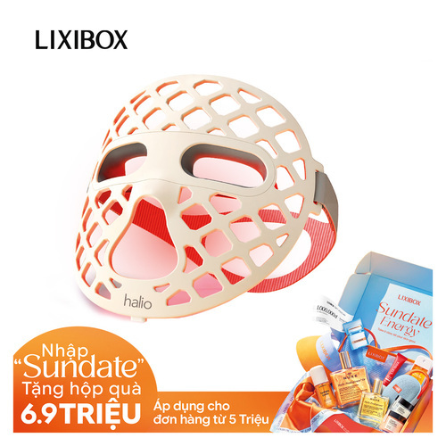 Mặt Nạ Ánh Sáng Sinh Học Halio PureGlow Ultralite Silicone LED Face Mask