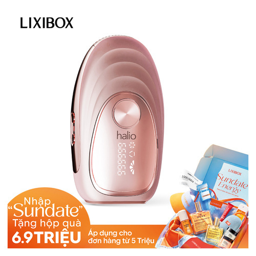 Máy Triệt Lông Lạnh Cá Nhân Halio IPL Cooling Hair Removal Device