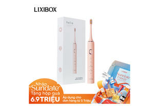 Bàn chải điện Halio Sonic SmartClean Electric Toothbrush Coral