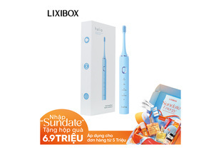Bàn chải điện Halio Sonic SmartClean Electric Toothbrush Sky Blue