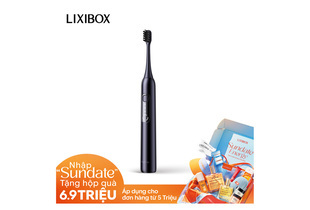 Bàn Chải Điện Halio SonicLite Electric Toothbrush - Ocean Blue với thiết kế hiện đại, mang màu xanh đại dương hấp dẫn. Sản phẩm giúp làm sạch răng miệng hiệu quả, kèm theo ưu đãi hấp dẫn khi mua hàng.